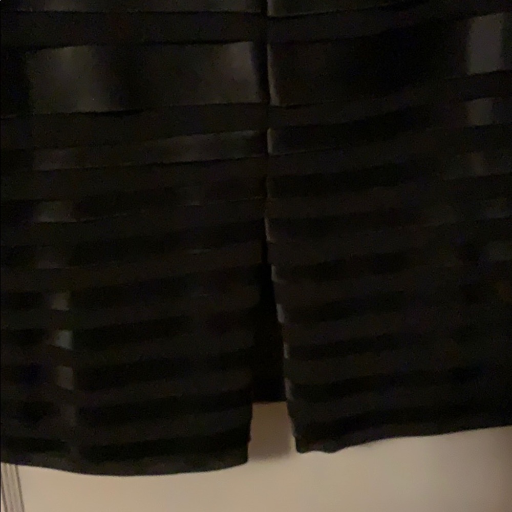 White House Black Market Strapless Black Dress - Picture 3 of 7
